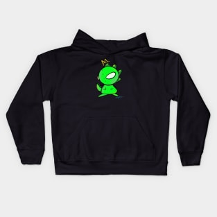 Green with envy Kids Hoodie